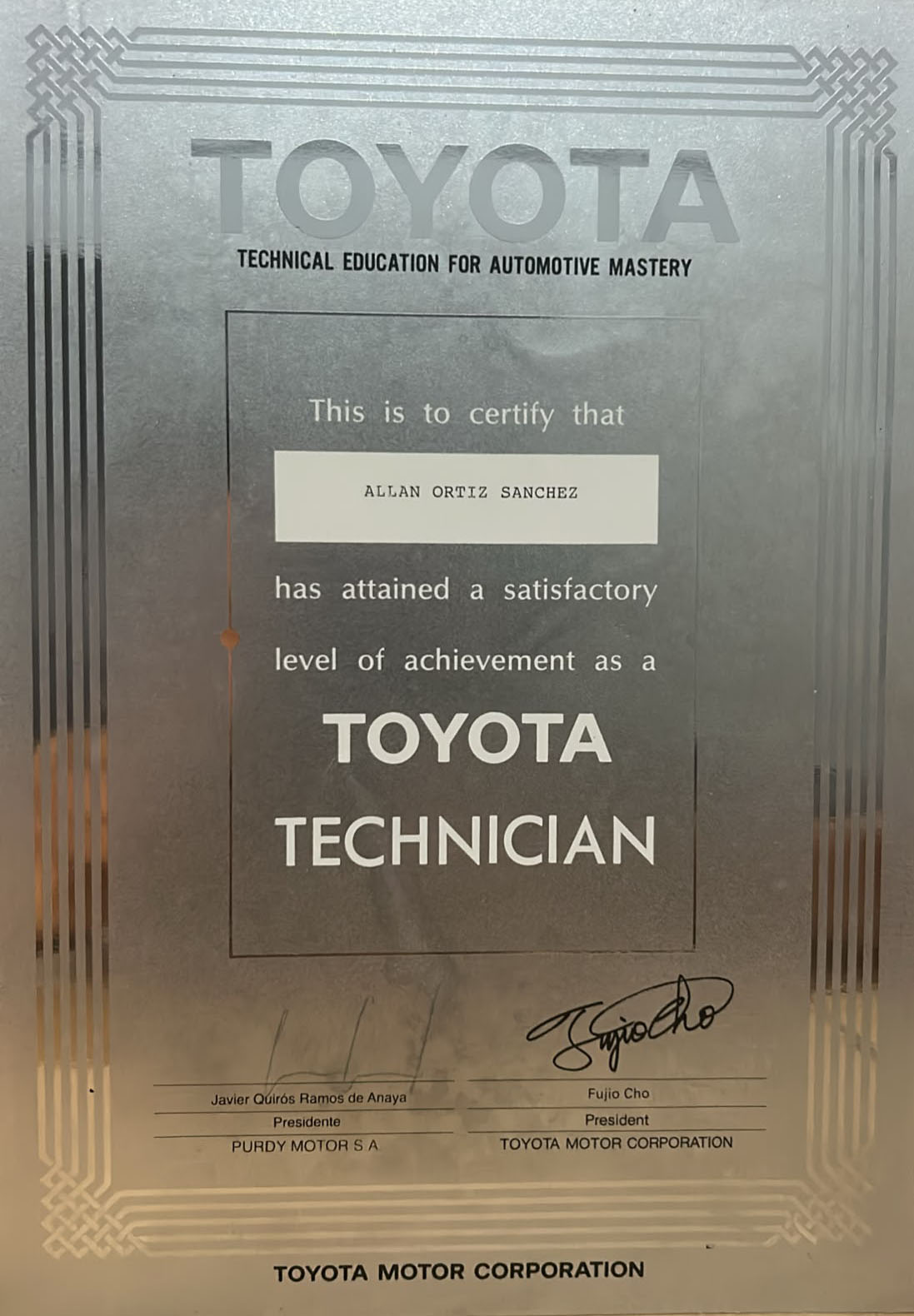 Certificado 2 - Especialización