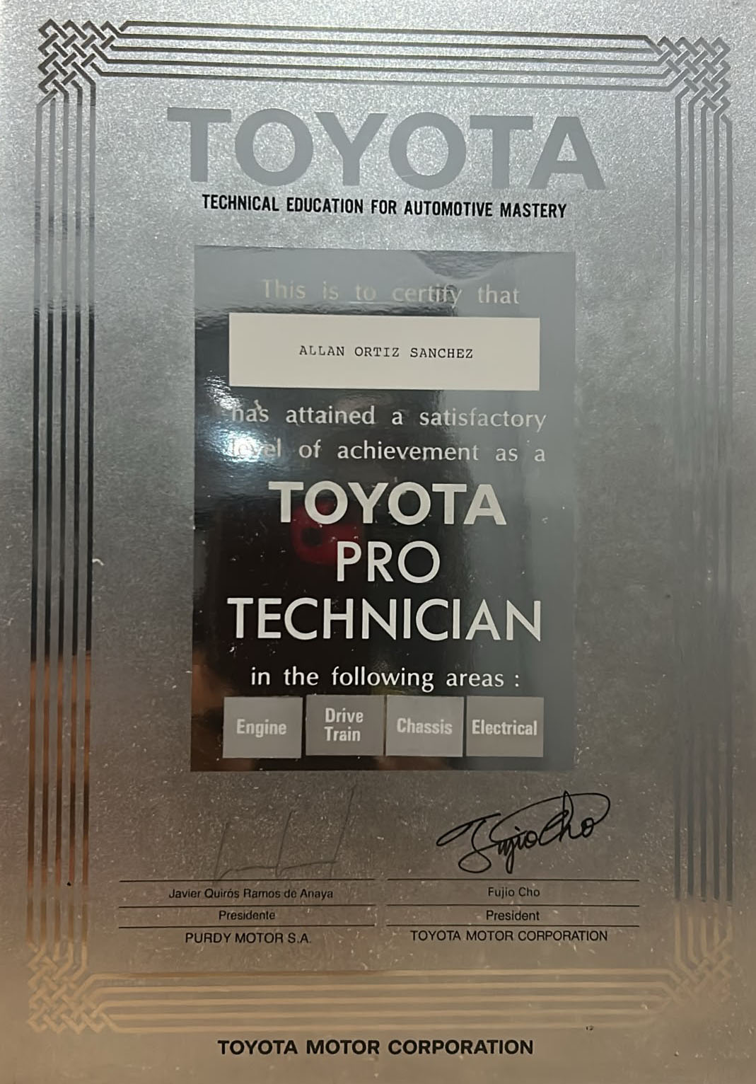 Certificado 4 - Diagnóstico y reparación